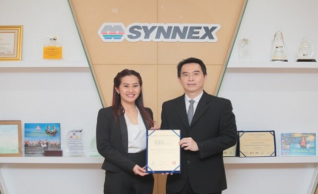 ซินเน็คฯ รับรางวัล ESG 100 Certificate