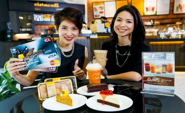 เคทีซีจับมือร้านวิสต้า คาเฟ่ ชวนสมาชิกลิ้มรสอาหารสุขภาพ