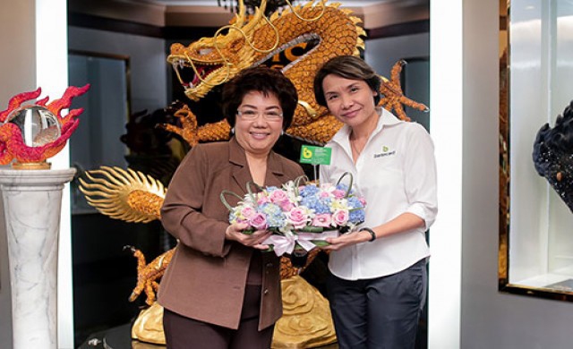 บาร์เทอร์คาร์ด แสดงความยินดี