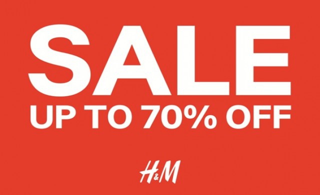 H&M END OF SEASON SALE 