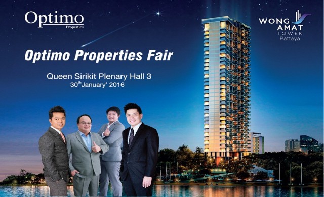 มหกรรมอสังหาริมทรัพย์ “Optimo Properties Fair”