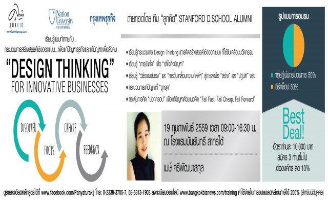 “DESIGN THINKING” FOR INNOVATIVE BUSINESSES