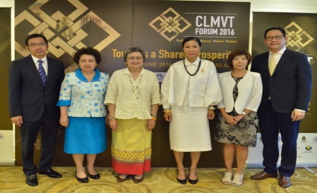 แถลงข่าว “CLMVT Forum 2016:Towards a Shared Prosperity” 