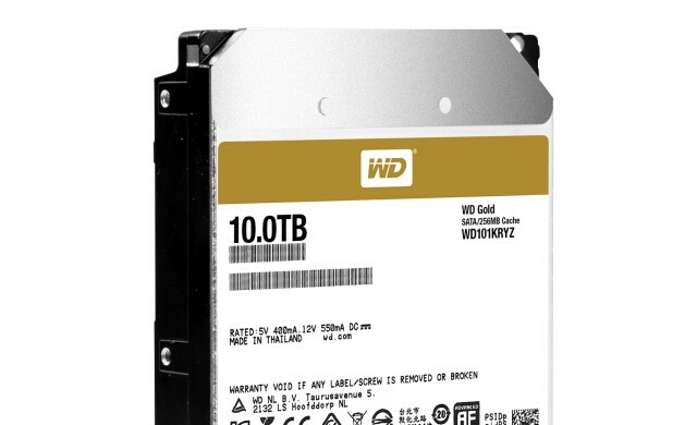 WD Gold ระดับเอ็นเตอร์ไพรส์ มอบความจุทะลุ 10TB แล้ว