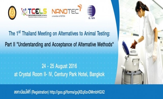 The1stThailand Meeting on Alternatives to AnimalTesting Part