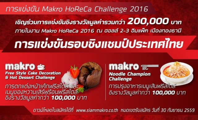 Makro HoReCa Challenge 2016