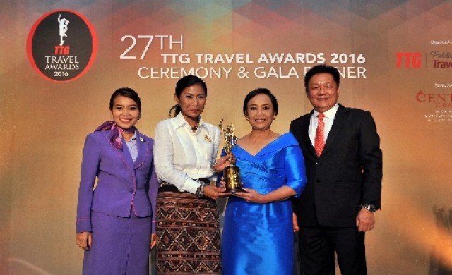 การบินไทยรับรางวัลสายการบินยอดเยี่ยมเอเชียตะวันออกเฉียงใต้