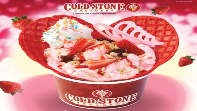 Cold Stone Creameryแนะนำเมนูใหม่“สตรอว์เบอร์รี ฟอล อิน เลิฟ"