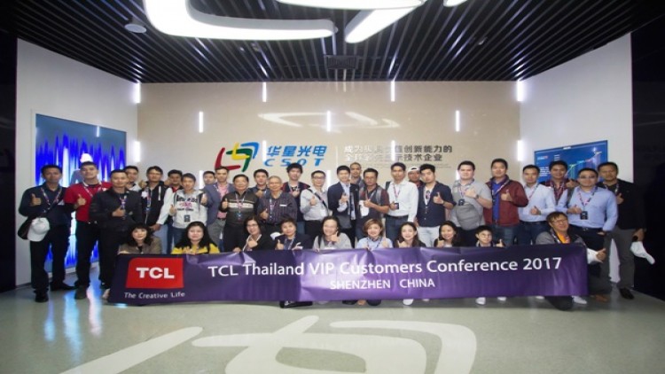 TCL พาดีลเลอร์กว่า 30 แห่งตะลุยแดนมังกรเยี่ยมชมโรงงานจีน