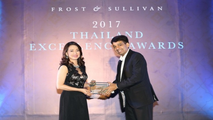 รางวัลFrost & Sullivan Thailand Excellence Award ประจำปี2017