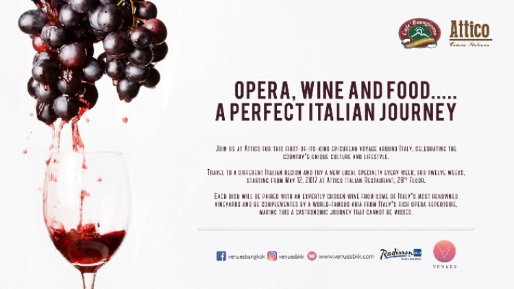 “Opera, Wine and Food… a Perfect Italian Journey”