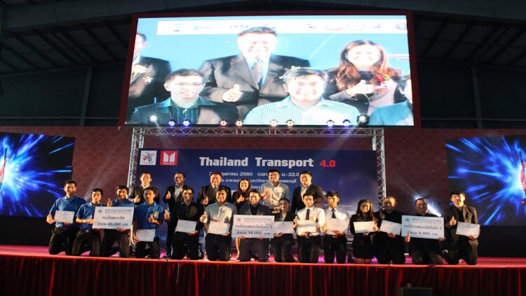 โลจิสติกส์ม.ศรีปทุมคว้า3รางวัล ระบบโลจิสติกส์อัจฉริยะ