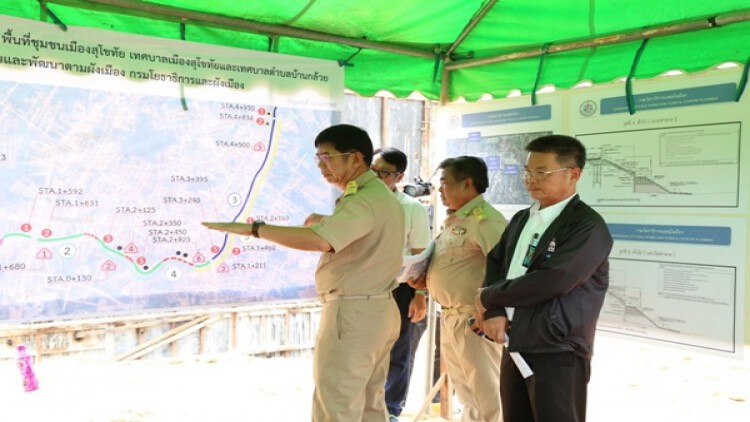 กรมโยธาธิการและผังเมือง รุดตรวจสอบระบบป้องกันน้ำท่วม