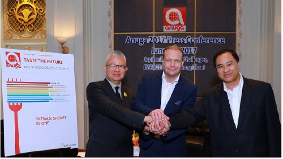โคโลญเมสเซ่ เตรียมจัดงาน Anuga 2017 ที่เยอรมนี