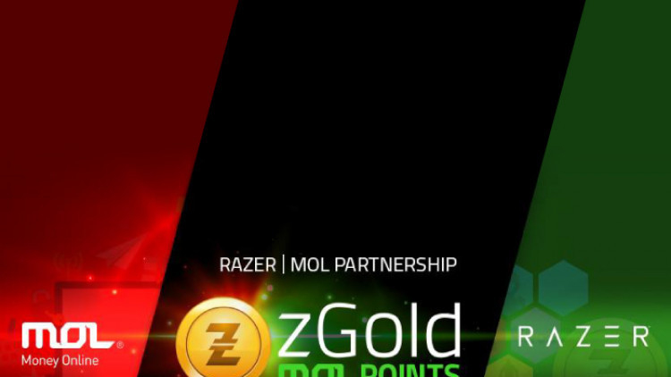 Razer แต่งตั้ง MOL เป็นผู้จัดจำหน่าย zGold