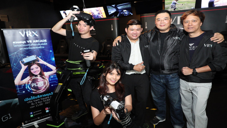 บริษัท VRW ONE เปิดตัวร้าน VRX สวนสนุกโลกเสมือนจริงสัมผัสได้
