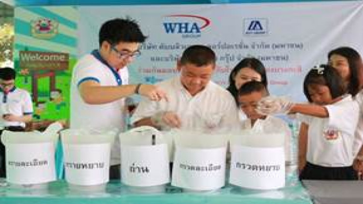 โครงการ  “Clean Water for Planet @โรงเรียนคลองบางกระสี”