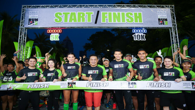 เฮอร์บาไลฟ์ นิวทริชั่น จัดงานวิ่ง “RUN FOR LIFE 2”