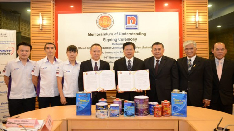 “นิปปอนเพนต์”ลงนามความร่วมมือสำนักงานคณะกรรมการการอาชีวศึกษา