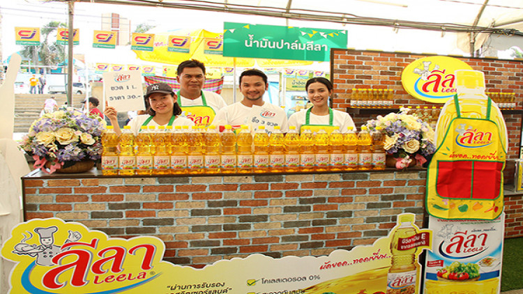 ลีลาร่วมออกบูธฉลอง 12 ปีทอง ซีเจ ซูเปอร์มาร์เก็ต