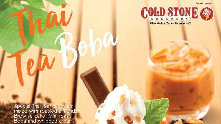 “Thai Tea boba (ชาไทย โบบา)”