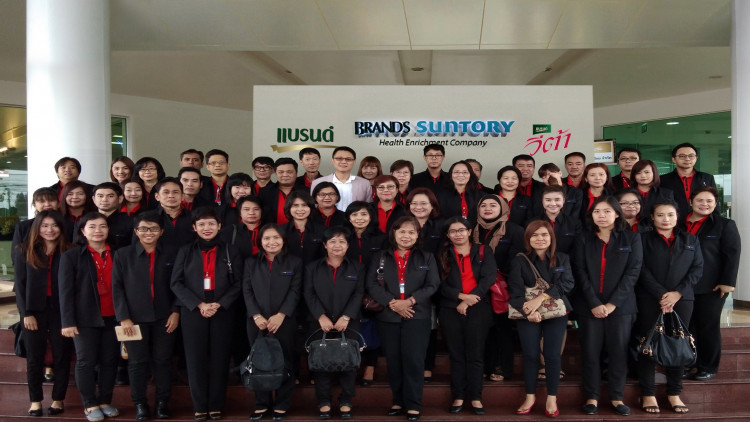 คณะหลักสูตรบริหารฝ่ายการตลาด ไปรษณีย์ไทย 4.0 ดูงานแบรนด์