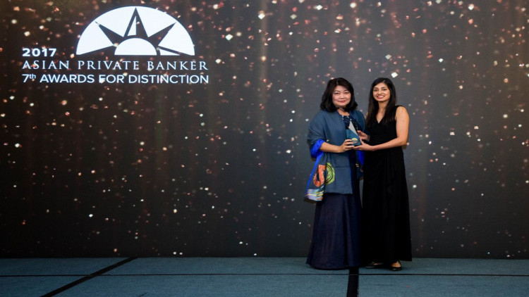 เครดิต สวิส ได้รับรางวัลสุดยอด Private Bank Thailand 