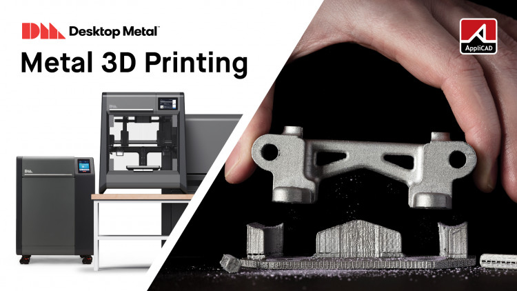 แอพพลิแคดจับมือ Desktop Metal บุกตลาด Metal 3D Printing