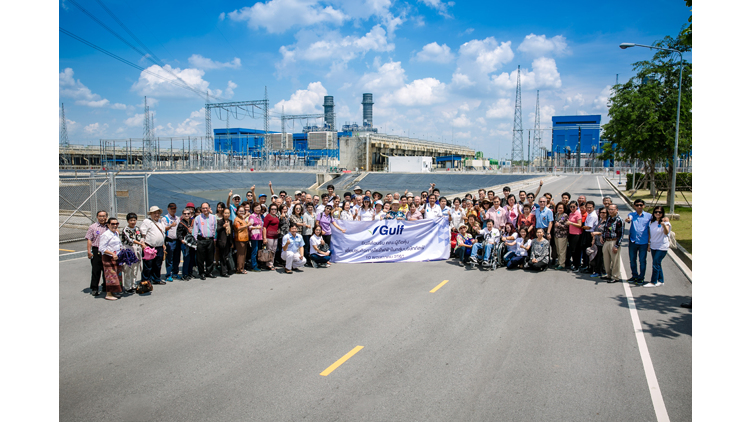 “GULF” เปิดบ้านต้อนรับ คณะผู้ถือหุ้นเยี่ยมชมโรงไฟฟ้าอุทัย