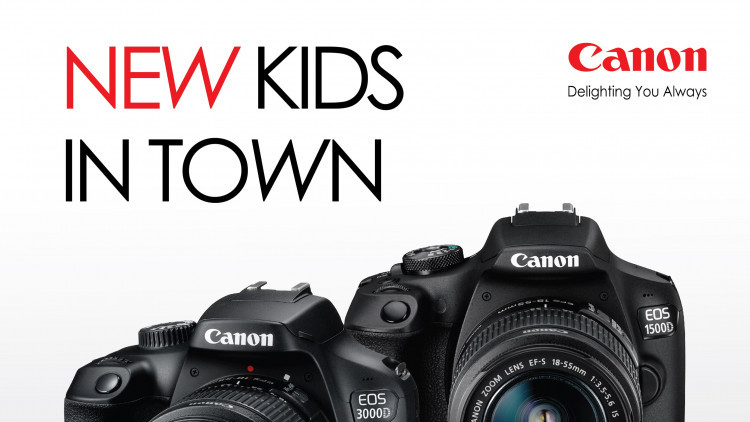 แคนนอนเปิดตัวกล้องดีเอสแอลอาร์
