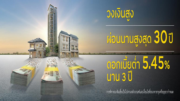ธนาคารกรุงศรีอยุธยา ตอกย้ำแคมเปญ สินเชื่อกรุงศรีโฮมฟอร์แคช