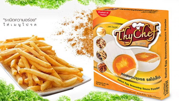 ผงปรุงรสไข่เค็ม สูตรเด็ดไทเชฟ