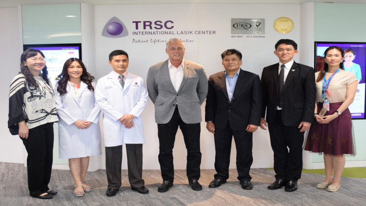 TRSC ต้อนรับทีมผู้บริหารจาก STAAR Surgical AG