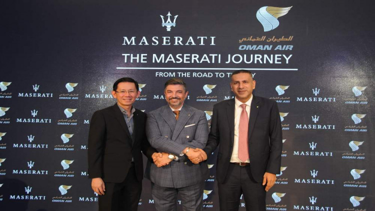 ‘มาเซราติ’ จับมือ ‘สายการบินโอมานแอร์’