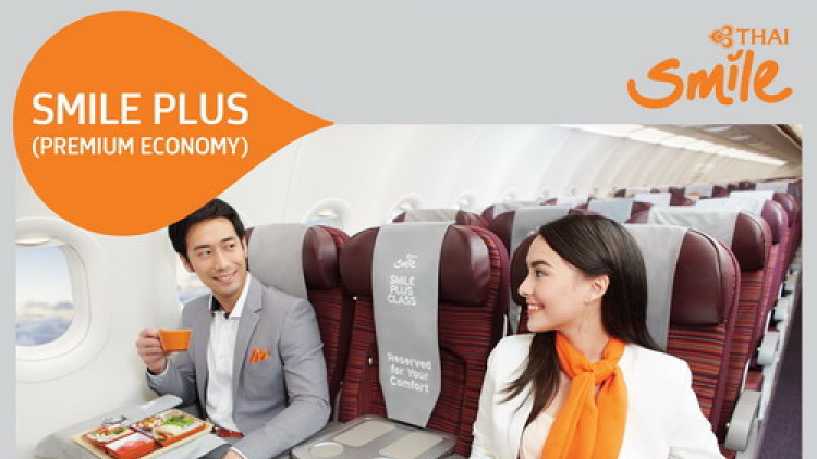 ไทยสมายล์จัดโปรโมชั่นบัตรโดยสารชั้นสมายล์ พลัส