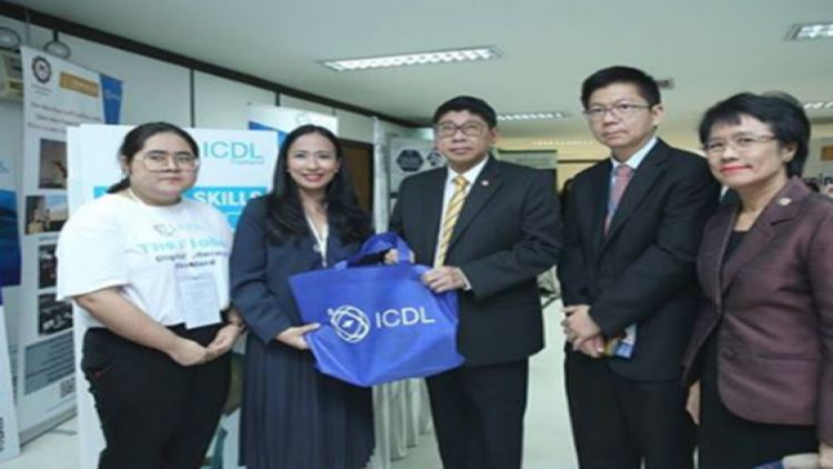 ภาครัฐเยี่ยมชม ICDL ประเมินทักษะดิจิทัลมาตรฐานสากล  