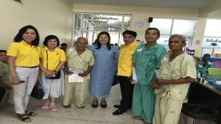 หมอตาเพื่อสังคม ณ โรงพยาบาลบ้านหมอ จังหวัดสระบุรี