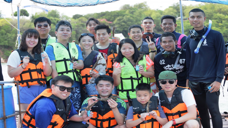 เอ็นทีที คอม จัดกิจกรรมดำน้ำอนุรักษ์ธรรมชาติใต้ท้องทะเล
