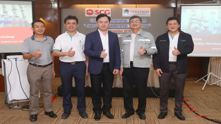 อิตัลไทยวิศวกรรม จับมือ SCG อบรม CSM - Partnership Program