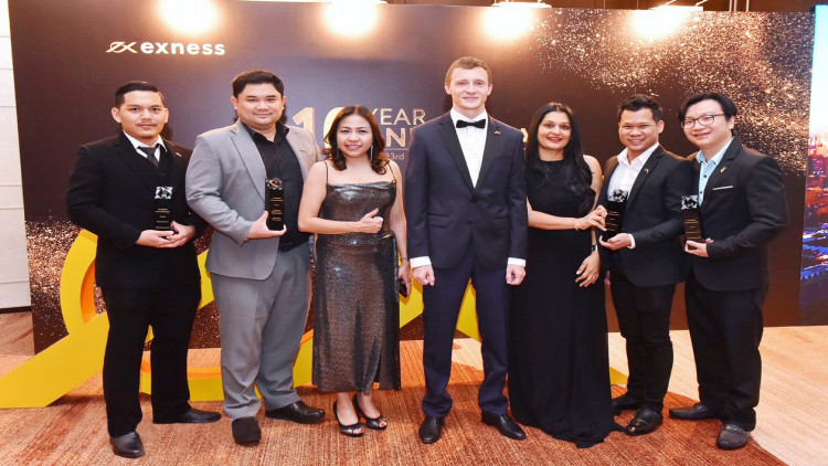 Exness  จัดงานยิ่งใหญ่ฉลองครบรอบ 10 ปี