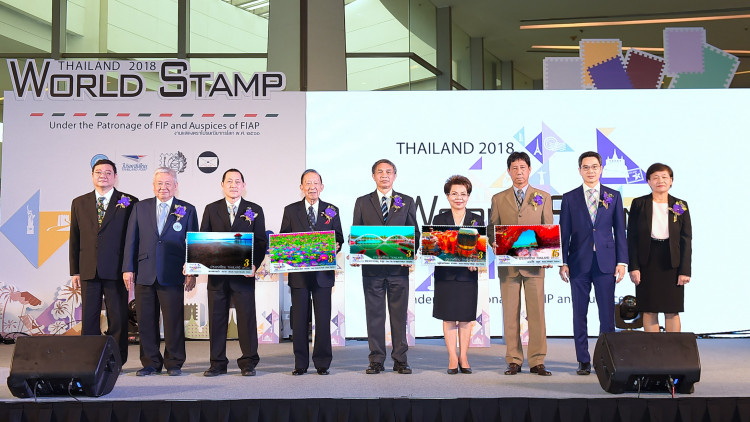 พิธีเปิดงานแสดงตราไปรษณียากรโลก พ.ศ. 2561
