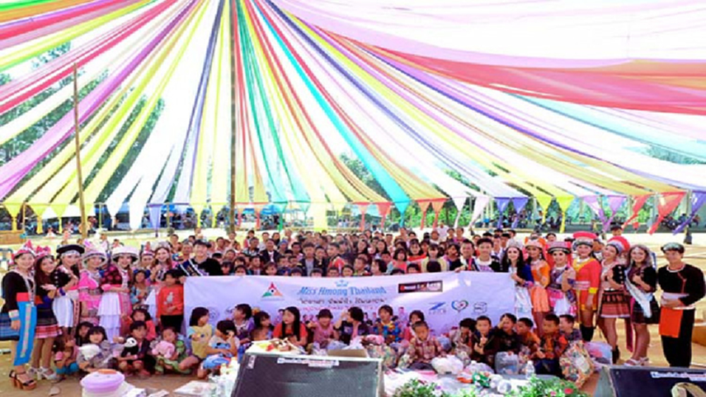 มิสม้งไทยแลนด์ จิตอาสา ปันน้ำใจ ไร้พรมแดน