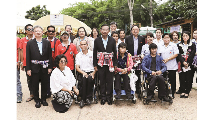 พิการกาย แต่ “ใจ” ไม่ภาระ