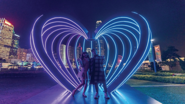 งาน International Light Art Display ฮ่องกง