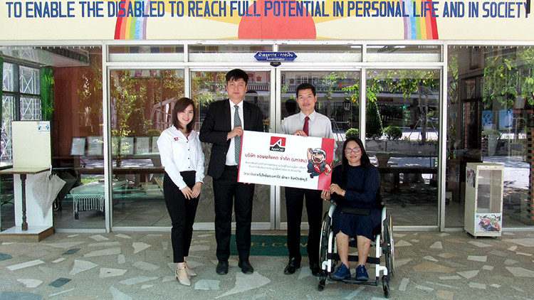 แอพพลิแคดมอบ SOLIDWORKS เพิ่มศักยภาพผู้พิการ