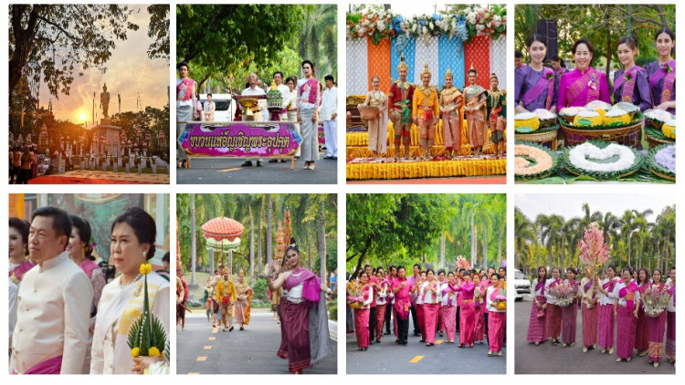 “มหาทานบารมี ประเพณีบุญผะเหวดร้อยเอ็ด”