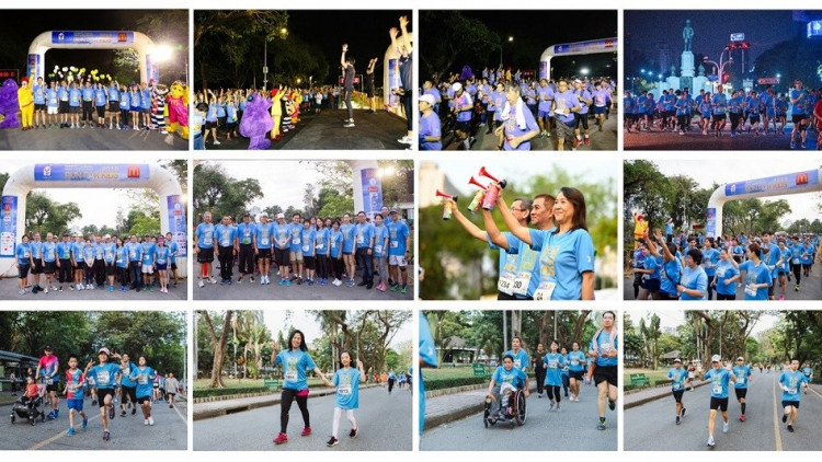 วิ่งการกุศล  ช่วยเหลือผู้ป่วยเด็กและครอบครัว