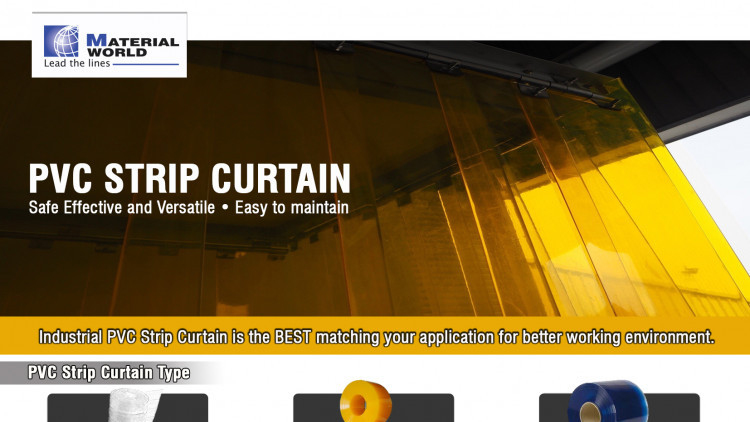 ป้องกันมั่นใจทุกพื้นที่การทำงาน ด้วยม่านริ้วพลาสติก