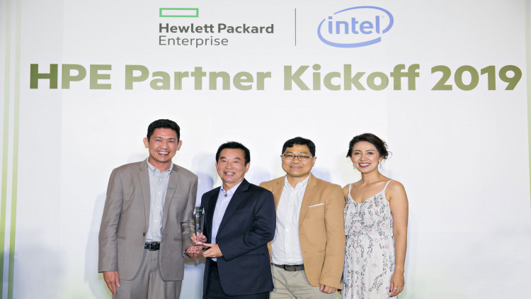 MSC รับ 2 รางวัลจากงาน HPE Partner Kickoff 2019