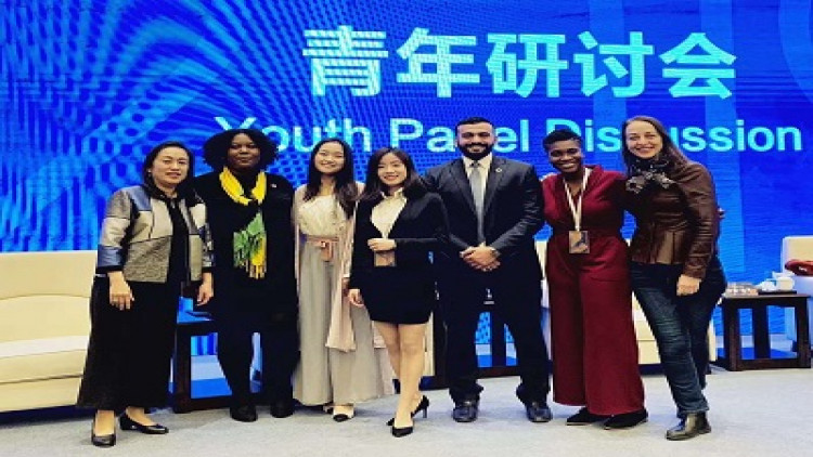 ตัวแทนคนรุ่นใหม่เผยแพร่ “Changsha Initiative” ในการประชุม